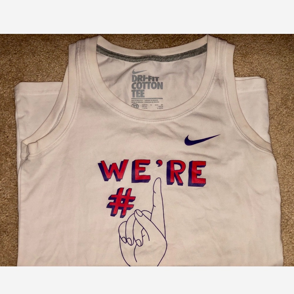 Nike #1 women’s dry fit tank.